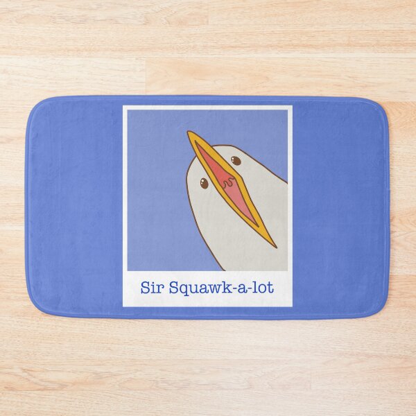 Item preview, Sir Squawk-a-lot the summer seagull designed and sold by OhNoNotAgain42.