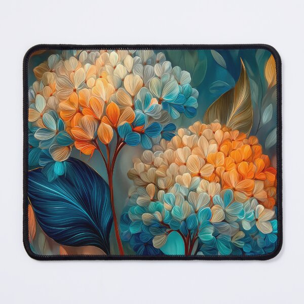 Item preview, Fantasy Hydrangea Floral  Abstract Art designed and sold by MargaretWiktor.
