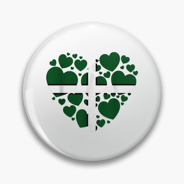 Item preview, Funny heart devon flag Country designed and sold by AddlPoolart.