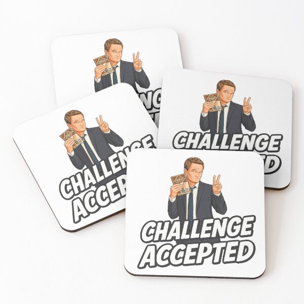 Item preview, Challenge Accepted - Barney Stinson designed and sold by alinevoight.