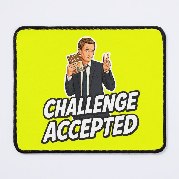 Item preview, Challenge Accepted - Barney Stinson designed and sold by alinevoight.