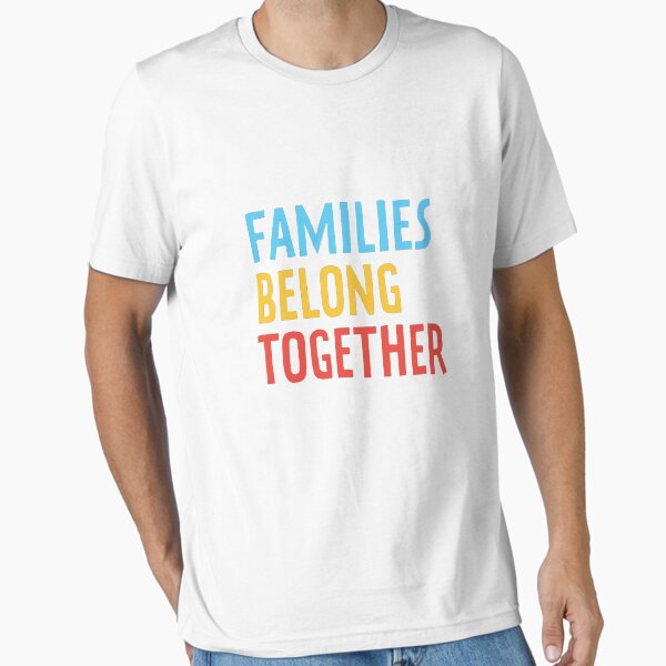 Item preview, Families Belong Together designed and sold by DoubleOThreads.