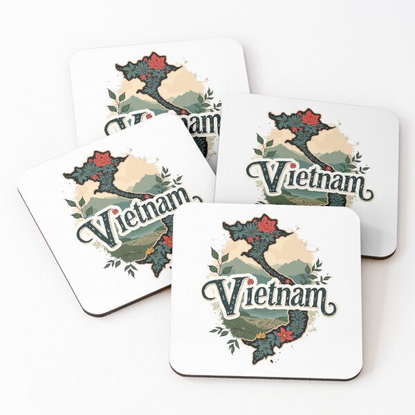 Item preview, Vietnam map designed and sold by Danh Style.