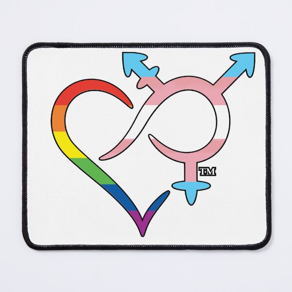 Item preview, Inclusivity & Love symbol TG PRIDE designed and sold by Lahila Designs.