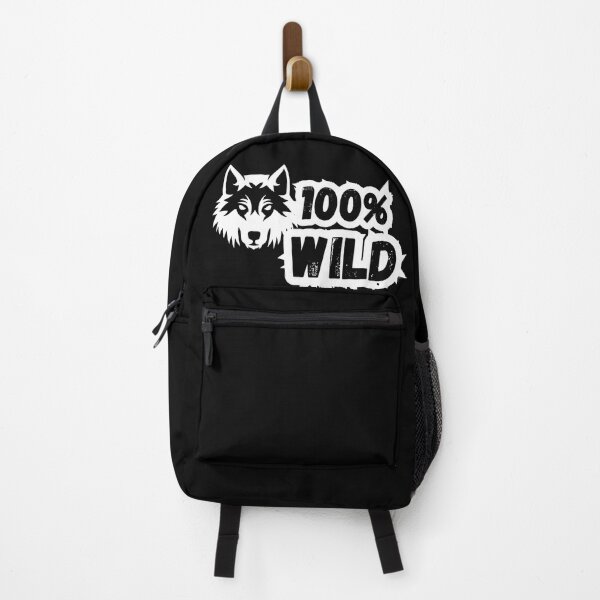 Item preview, 100% Wild, 0% Tame – Bold Adventure Design for Teens, Moms, and Dads designed and sold by GiggleBear.