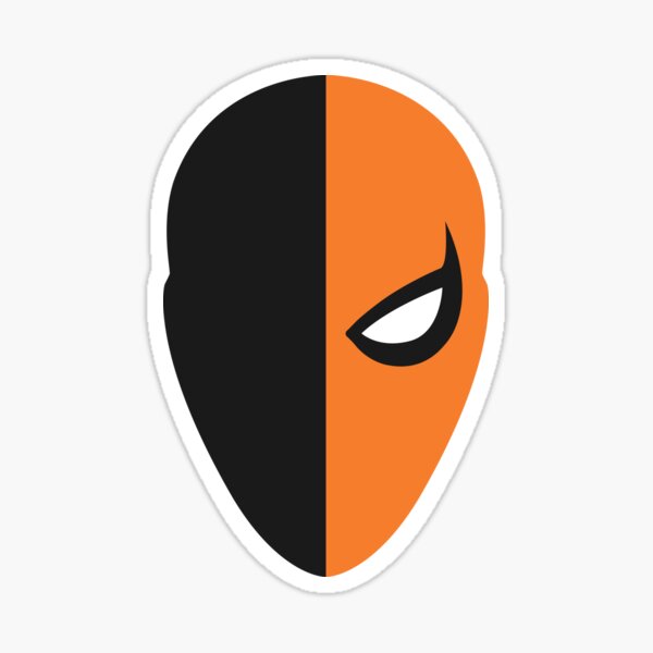 Item preview, Deathstroke Mask designed and sold by Minimalist Heroes.