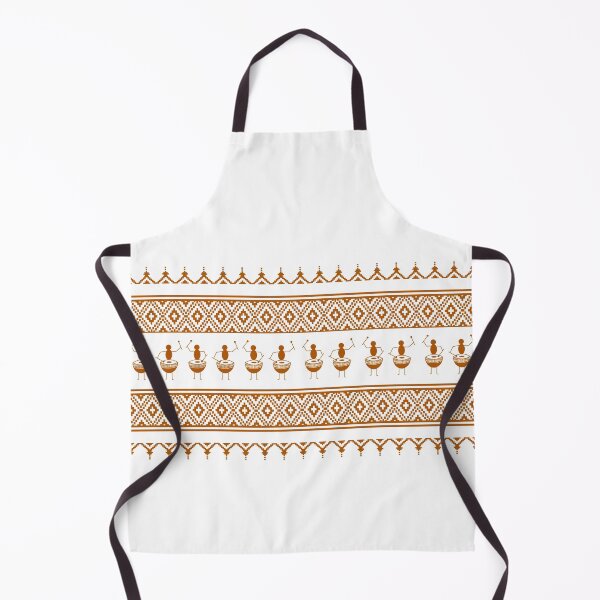 Item preview, Tribal Drummers and Ethnic Weave – Traditional Folk Pattern Design designed and sold by MedhaCreations.