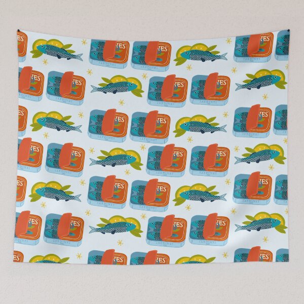 Item preview, Tinned Fish designed and sold by Kate Joy Design.