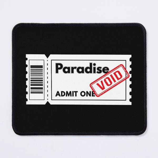 Item preview, Paradise Hope Ticket Funny designed and sold by Shunned ExJw.