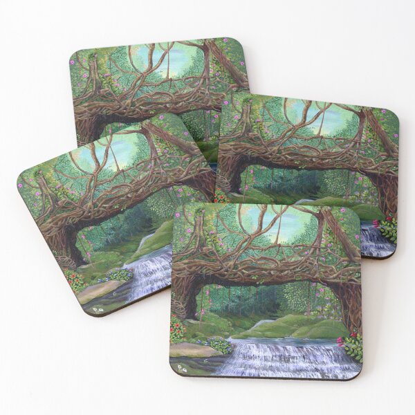 Item preview, Hand Painted Enchanted Forest designed and sold by MeshaArts.