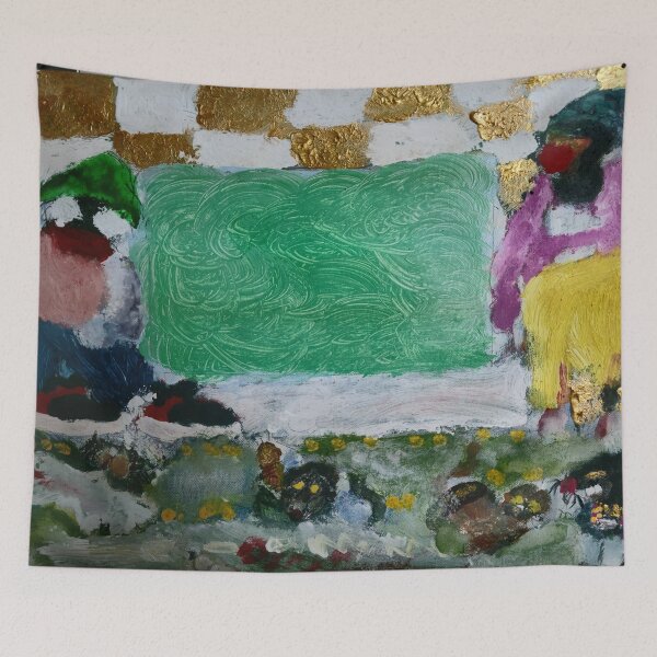 Item preview, Two Brothers Around The Wall designed and sold by diggydog233.