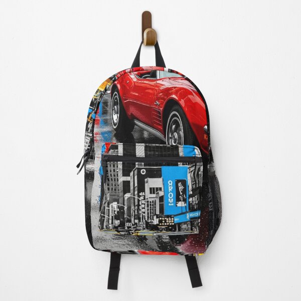 Item preview, Red car in New York city, Andy Warhol style designed and sold by AgingeR.