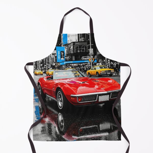 Item preview, Red car in New York city, Andy Warhol style designed and sold by AgingeR.