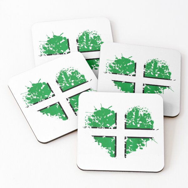 Item preview, Funny heart devon flag Country designed and sold by AddlPoolart.