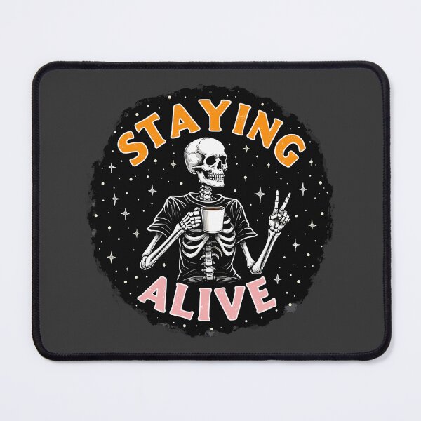 Item preview, Skeleton drinking a coffee designed and sold by Danh Style.