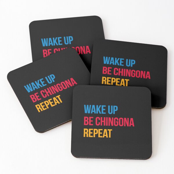 Item preview, wake up, be chingona, repeat designed and sold by LatinoPower.