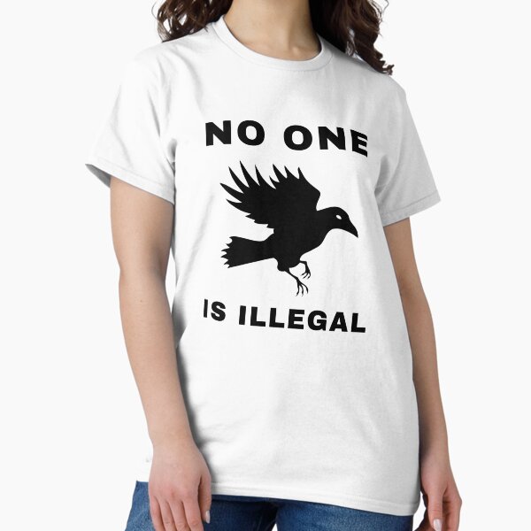 Item preview, No One Is Illegal designed and sold by IndivisibleRuCo.