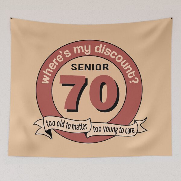 Item preview, Senior 70: Where's my discount? designed and sold by CitizenAwear.