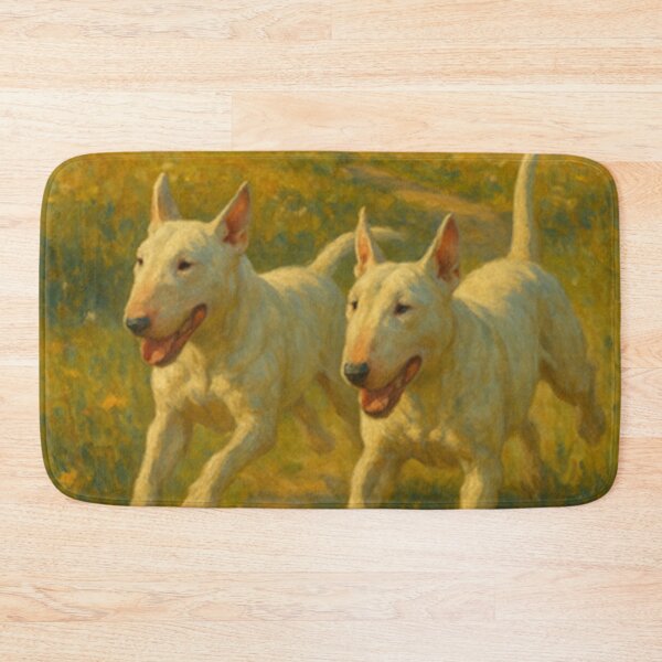 Item preview, Victorian Summer Joy – Bull Terriers at Play designed and sold by Kenny8716.