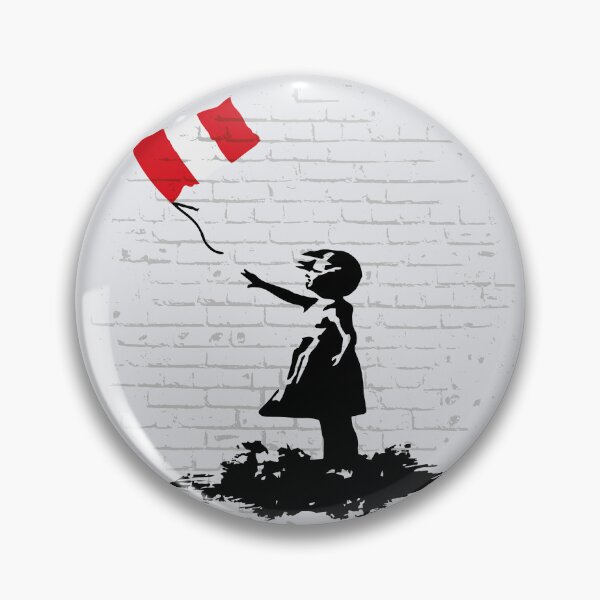 Item preview, Leaving Perú, bansky girl designed and sold by LatinoPower.
