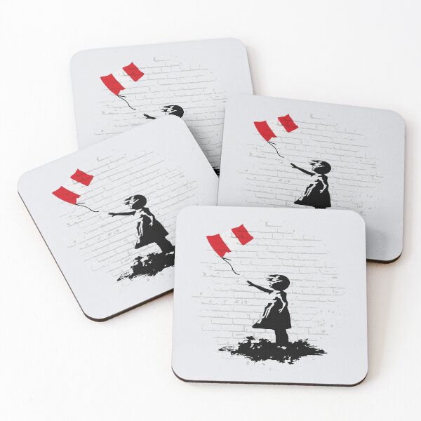 Item preview, Leaving Perú, bansky girl designed and sold by LatinoPower.