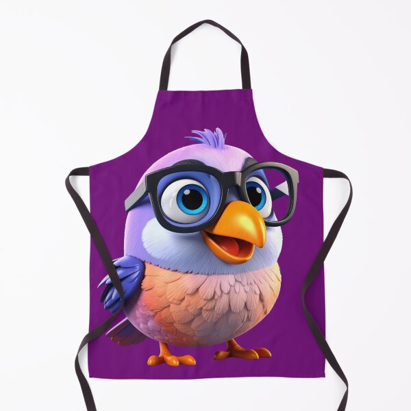 Item preview, wise bird, big spectacled bird, designed and sold by Nok-Thep.
