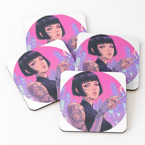 Item preview, Cyberpunk Femme Fatale designed and sold by Nova Thorne Designs.