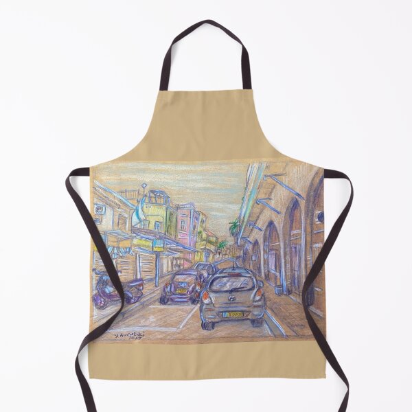 Item preview, Jaffa Street at Sunset  designed and sold by Julia's Print Studio .