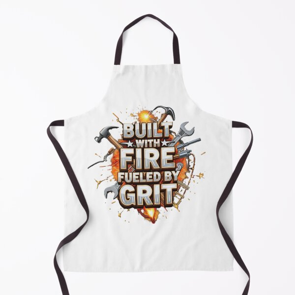 Item preview, Built With Fire, Fuled By Grit designed and sold by DesignsByDinger.