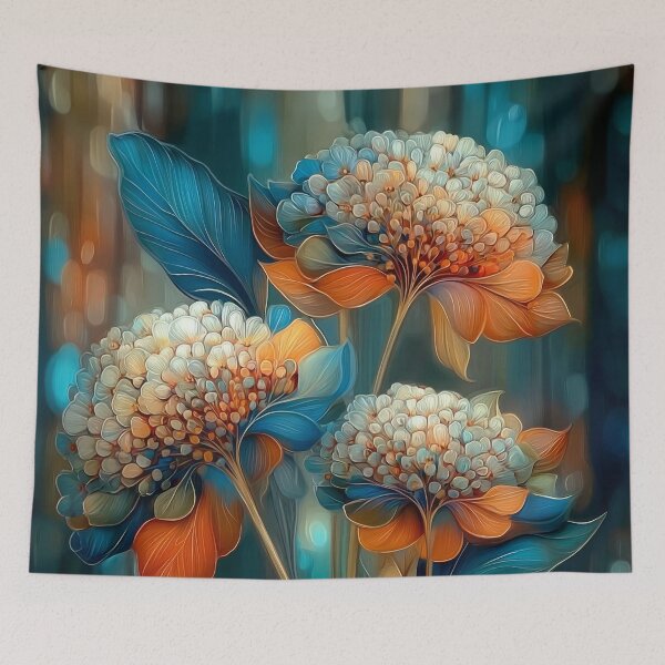 Item preview, Hydrangea Bloom, Abstract Fantasy Floral Art designed and sold by MargaretWiktor.