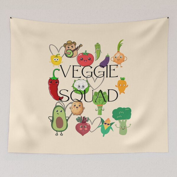 Item preview, Design Veggie Squad Cute Vegetables designed and sold by Arkeso.