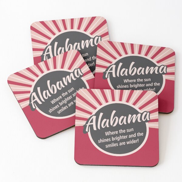 Item preview, Alabama - Where the sun shines brighter and the smiles are wider! designed and sold by Rennie Palmer.