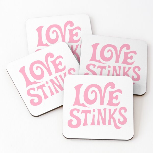 Item preview, Love Stinks Cute Pink Text designed and sold by FarieArt.