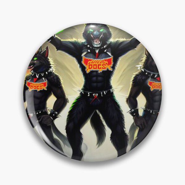 Item preview, HEAVY METAL LIVES FOREVER the wild dogs designed and sold by PSYCHOKITTY MERCH.