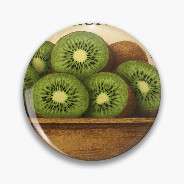 Item preview, Retro Kiwi Fruit Sticker Label designed and sold by Wordsmith-Wear.