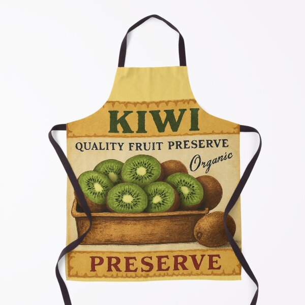 Item preview, Retro Kiwi Fruit Sticker Label designed and sold by Wordsmith-Wear.