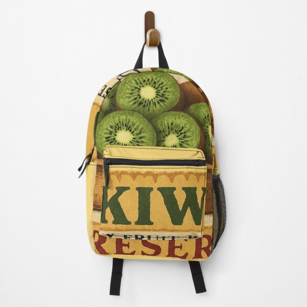Item preview, Retro Kiwi Fruit Sticker Label designed and sold by Wordsmith-Wear.