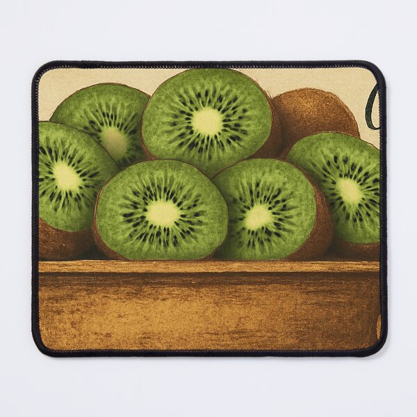 Item preview, Retro Kiwi Fruit Sticker Label designed and sold by Wordsmith-Wear.