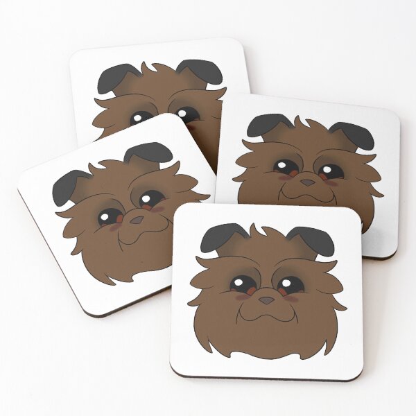 Item preview, Brown Affenpinscher Black Ears Tear Stains designed and sold by OliRoseArt.