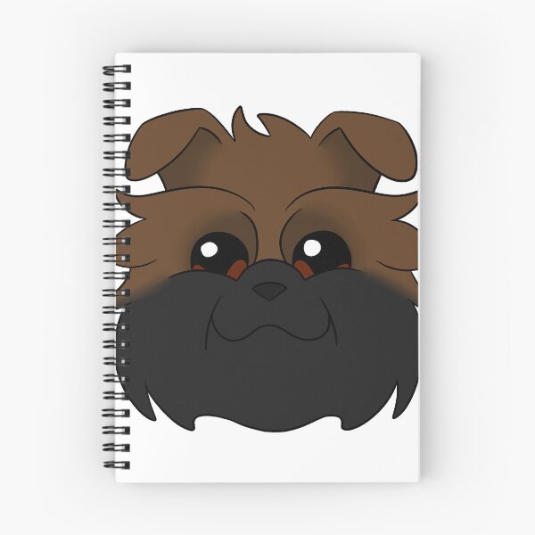 Item preview, Brown Affenpinscher Black Snout designed and sold by OliRoseArt.