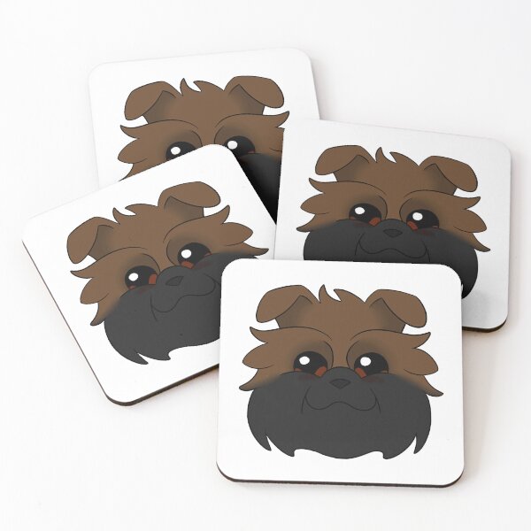 Item preview, Brown Affenpinscher Black Snout Tear Stains designed and sold by OliRoseArt.