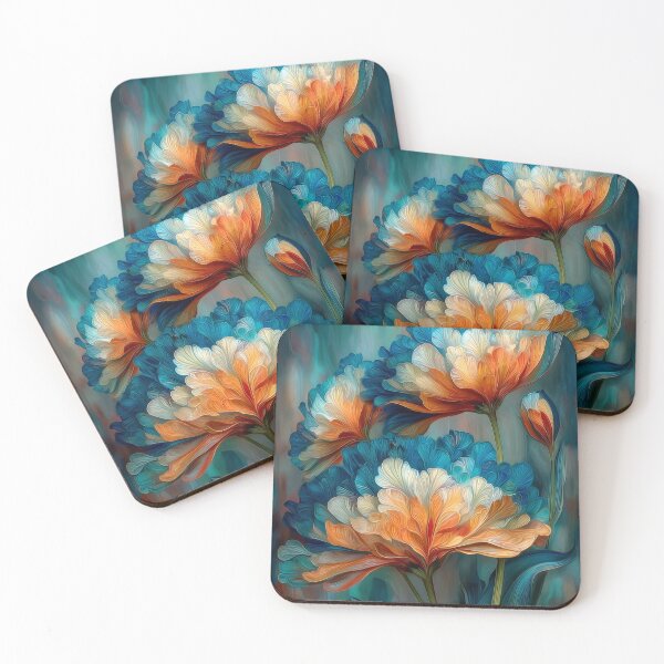 Item preview, Fantasy Hydrangea Floral  Abstract Art designed and sold by MargaretWiktor.