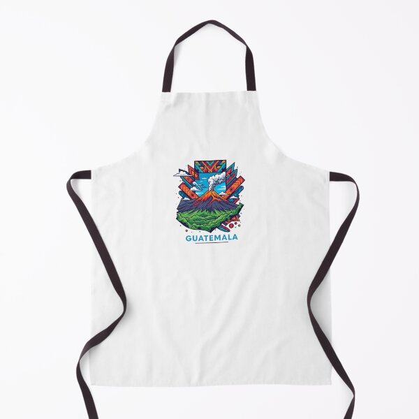Aperçu de l'œuvre Guatemala - Volcan De Fuego (Collection Pays) créée et vendue par HeartbeatPrint.