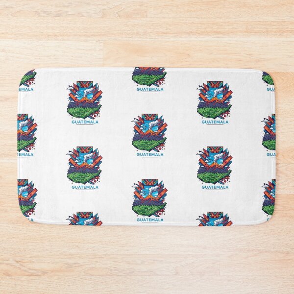 Aperçu de l'œuvre Guatemala - Volcan De Fuego (Collection Pays) créée et vendue par HeartbeatPrint.