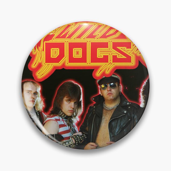 Item preview, WILD DOGS HEAY METAL GROUP  designed and sold by PSYCHOKITTY MERCH.