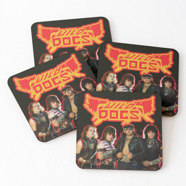 Item preview, WILD DOGS HEAY METAL GROUP  designed and sold by PSYCHOKITTY MERCH.