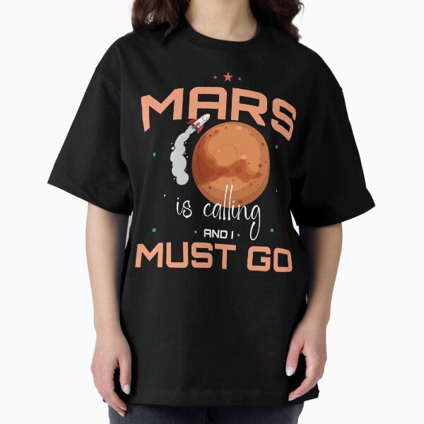 Item preview, Mars Is Calling and I Must Go Fun Space Theme designed and sold by Jcat7.