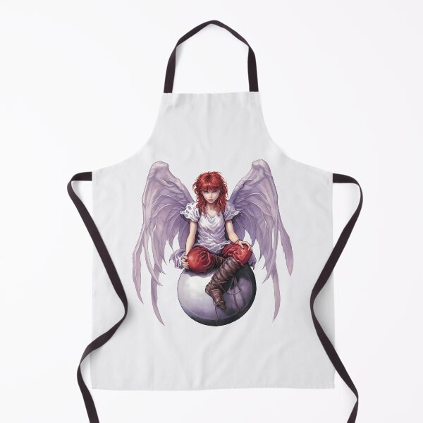 Item preview, Red Haired Fairy Angel Sitting on Celestial Orb designed and sold by Parkerzz.