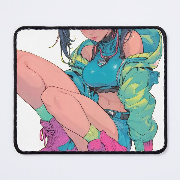 Item preview, Cyberpunk Streetwear Girl designed and sold by Nova Thorne Designs.