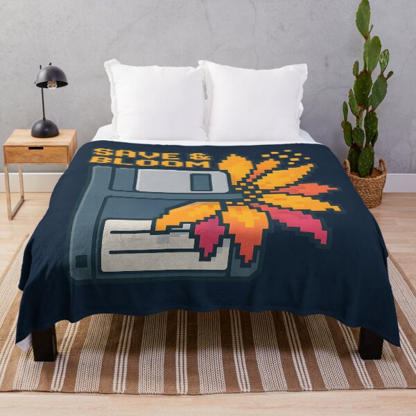 Artikelvorschau, Save & Bloom Pixel Floppy Flower entworfen und verkauft von MysticArtisan.